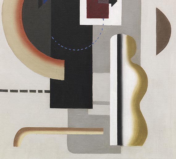 Willi Baumeister - Maschine grau mit Pfeil II - Autre image