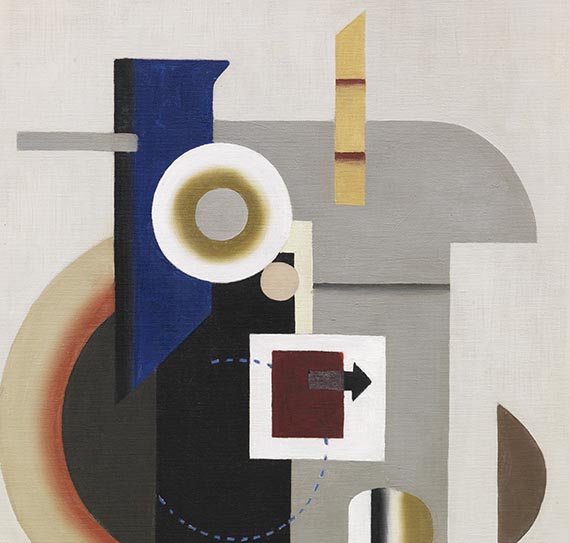 Willi Baumeister - Maschine grau mit Pfeil II - Autre image