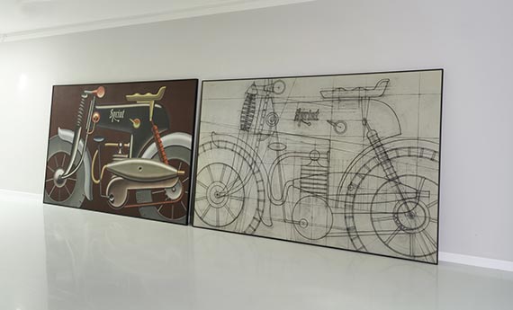 Konrad Klapheck - Die Jagd nach dem Glück - Autre image