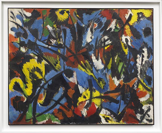 Ernst Wilhelm Nay - Azuro - Image du cadre