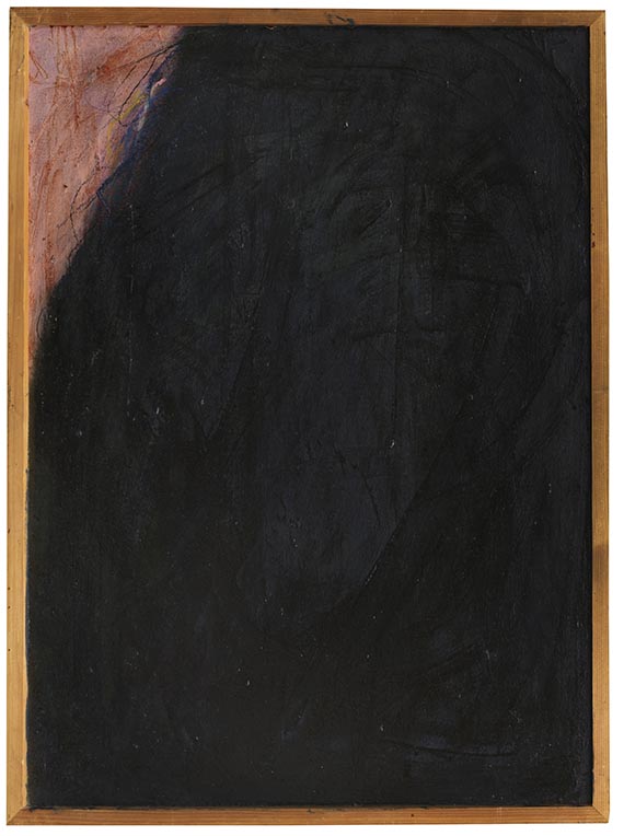 Arnulf Rainer - Übermalung - Image du cadre