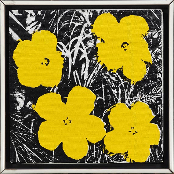 Andy Warhol - Flowers - Image du cadre