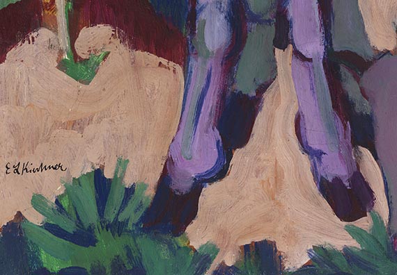 Ernst Ludwig Kirchner - Kühe im Herbst - Autre image