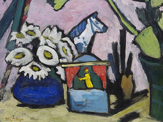 Gabriele Münter - Stilleben mit Kasperltheater - Autre image