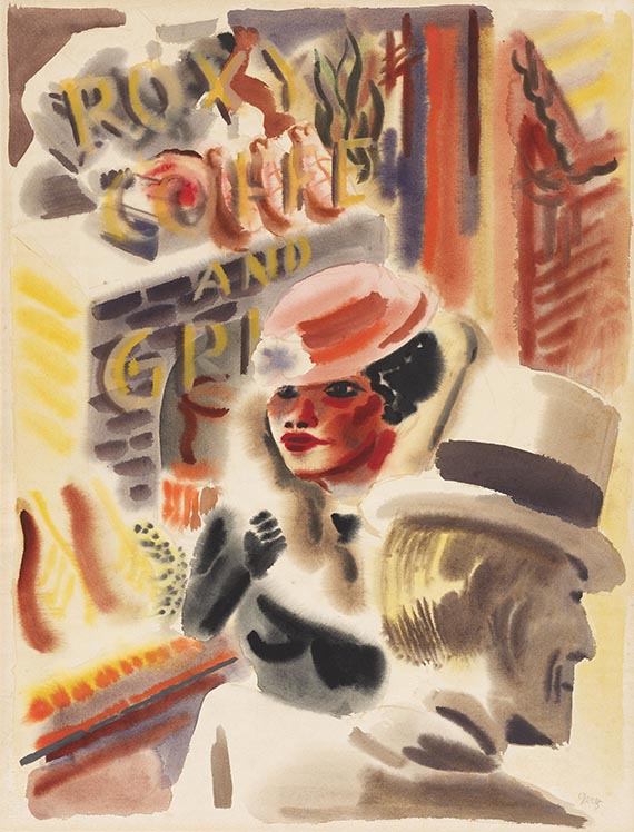 George Grosz - Roxy Coffee