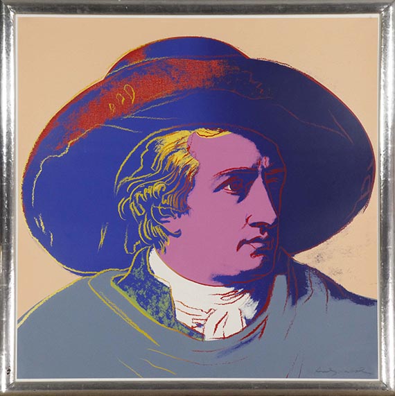 Andy Warhol - Goethe - Image du cadre