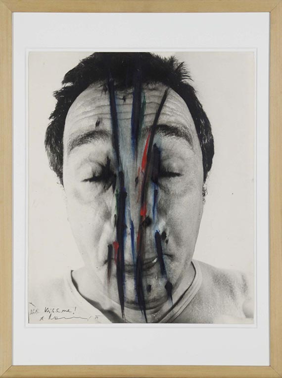 Arnulf Rainer - Don't kiss me - Image du cadre