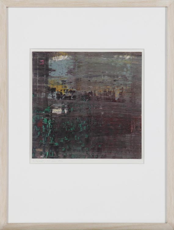 Gerhard Richter - 15. Nov. 1996 (Teil des verworfenen Abstrakten Bildes 802-4) - Image du cadre