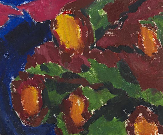 Karl Schmidt-Rottluff - Sitzende im Grünen - Autre image