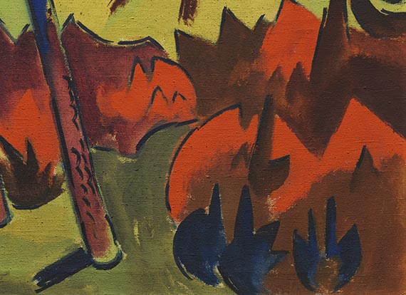 Karl Schmidt-Rottluff - Junger Wald und Sonne - Autre image