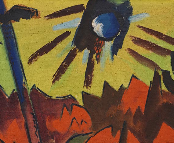 Karl Schmidt-Rottluff - Junger Wald und Sonne - Autre image