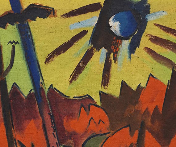 Karl Schmidt-Rottluff - Junger Wald und Sonne - Autre image