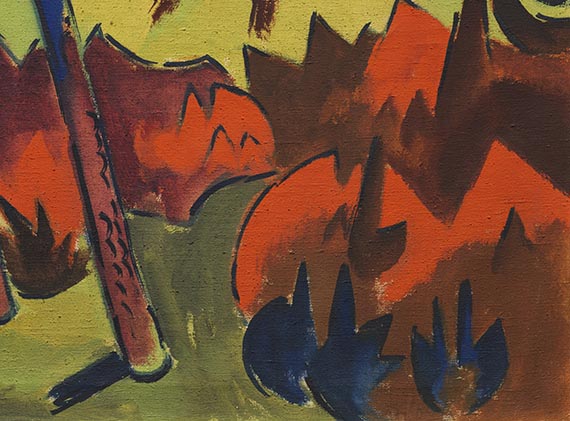 Karl Schmidt-Rottluff - Junger Wald und Sonne - Autre image