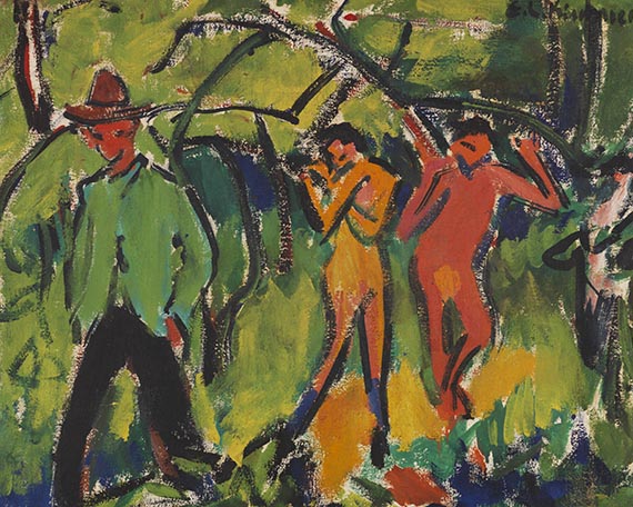 Ernst Ludwig Kirchner - Im Wald - Autre image