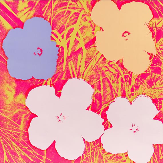 Andy Warhol - Flowers (10 Blatt) - Autre image