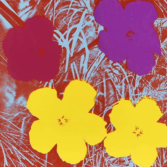 Andy Warhol - Flowers (10 Blatt) - Autre image