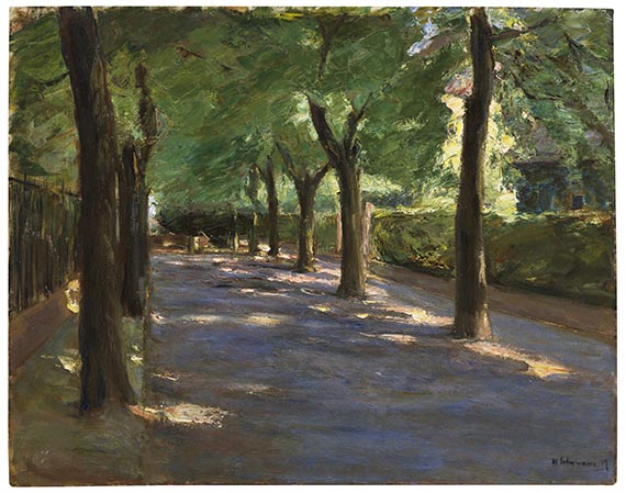 Max Liebermann - Die Colomierstraße in Wannsee