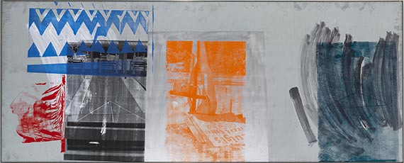 Robert Rauschenberg - Posse Stir (Galvanic Suite) - Image du cadre