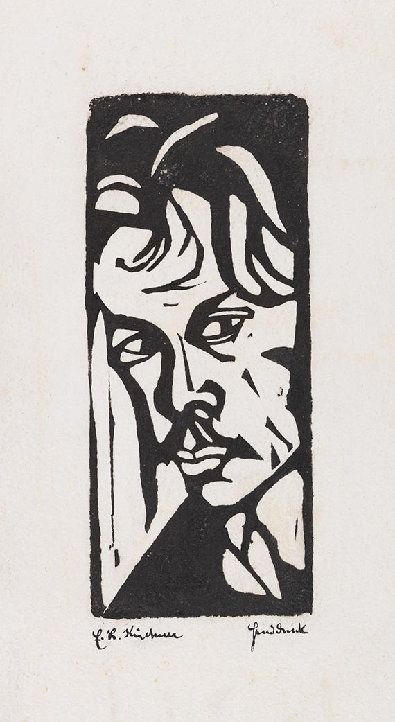 Ernst Ludwig Kirchner - Selbstportrait