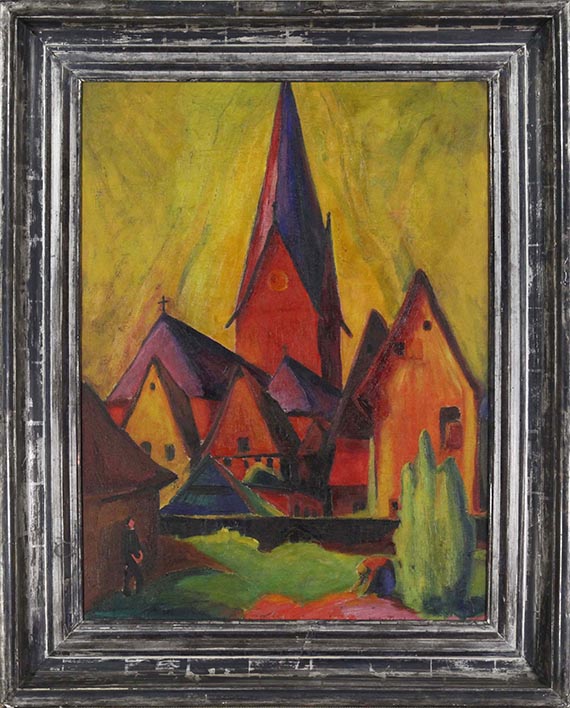 Victor Tuxhorn - St. Johannis (Lüneburg) - Image du cadre