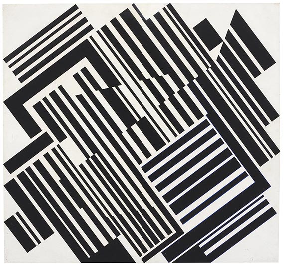 Victor Vasarely - Jardin de Monastere II