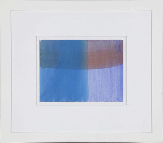 Katharina Grosse - 4. Bll.: Ohne Titel - Image du cadre