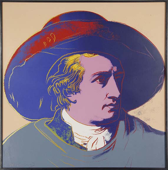 Andy Warhol - Goethe - Image du cadre