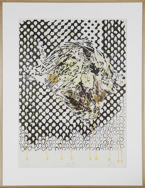 Sigmar Polke - Ohne Titel - Image du cadre