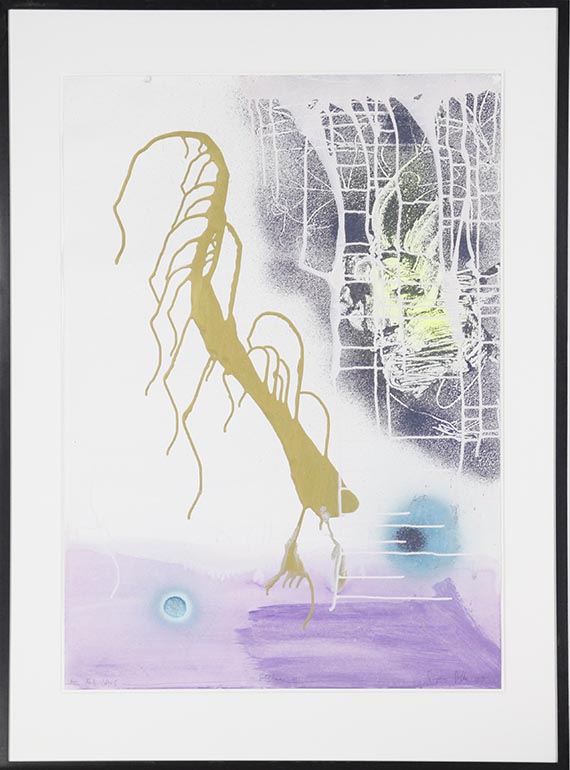 Sigmar Polke - Goldhaar - Image du cadre