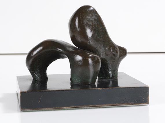 Henry Moore - Maquette for Sheep Piece - Verso