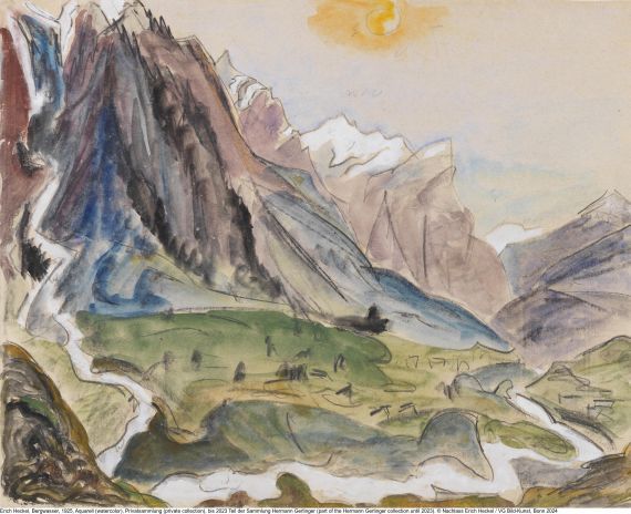 Erich Heckel - Im Bleniotal - Autre image