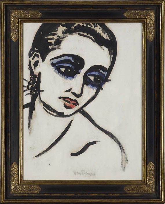 Kees van Dongen - Tête de femme - Image du cadre