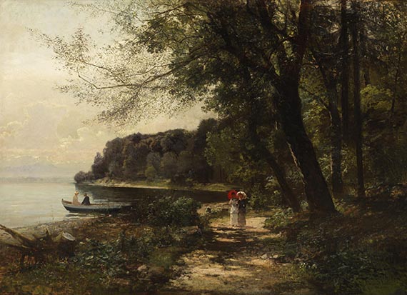 Anders Andersen-Lundby - Sommertag am Starnberger See