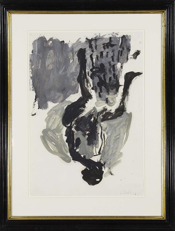 Georg Baselitz - Ohne Titel - Image du cadre