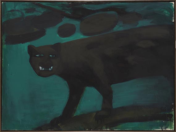 Karl Horst Hödicke - Jaguar - Image du cadre