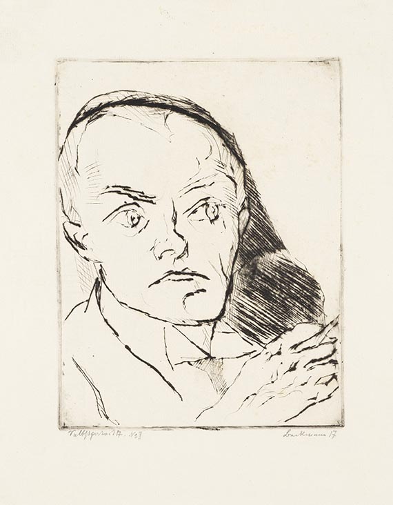 Max Beckmann - Selbstbildnis