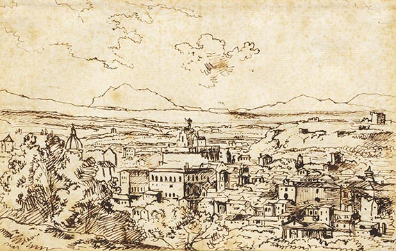 Franz Kobell - Stadtansichten Roms