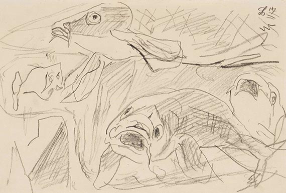 Max Beckmann - Fische