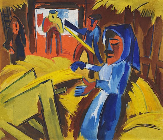 Karl Schmidt-Rottluff - Scheune (Jershöft)