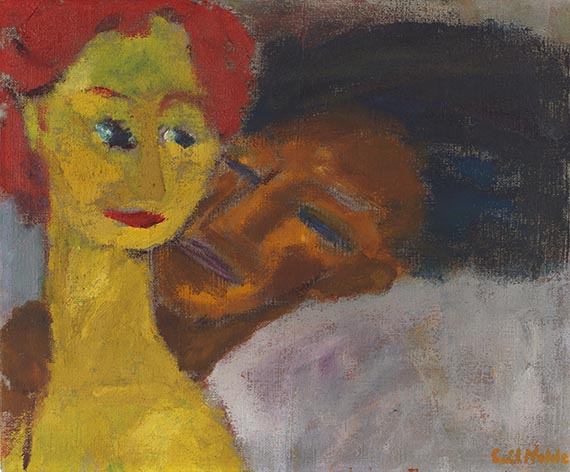 Emil Nolde - Junges Paar