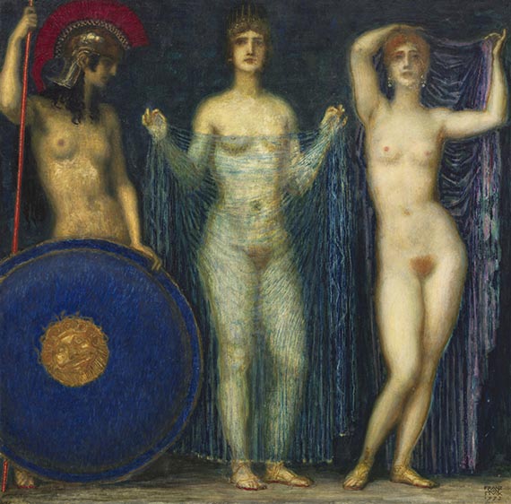 Franz von Stuck - Urteil des Paris