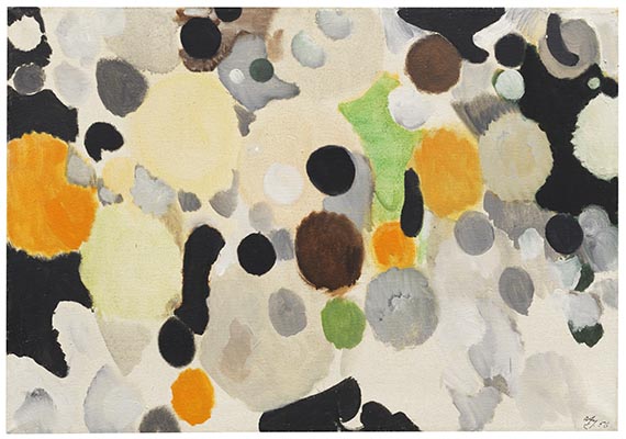 Ernst Wilhelm Nay - Kleine Silbermelodie