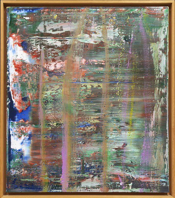 Gerhard Richter - Abstraktes Bild - Image du cadre