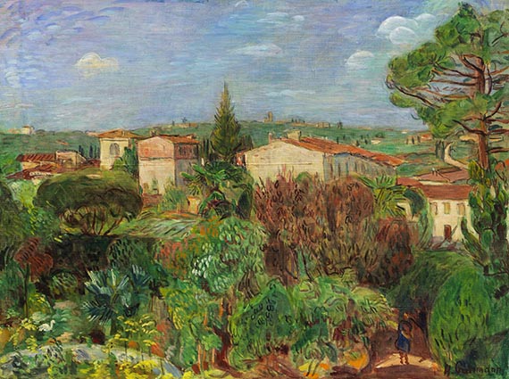 Hans Purrmann - Landschaft bei Galluzzo