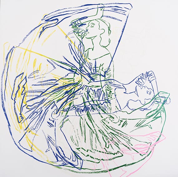 Andy Warhol - Martha Graham: Letter to the World (The Kick)