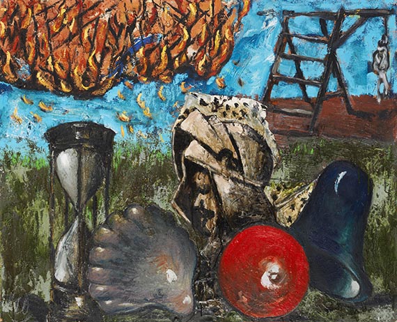 Markus Lüpertz - Dürers Garten - Feuer