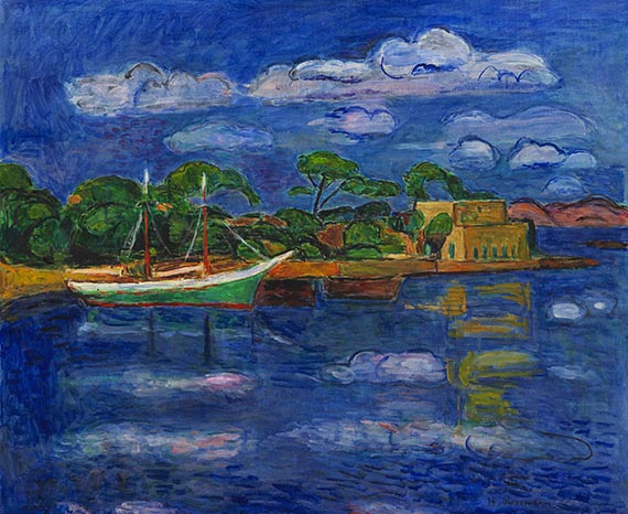 Hans Purrmann - Hafen von Porto d'Ischia