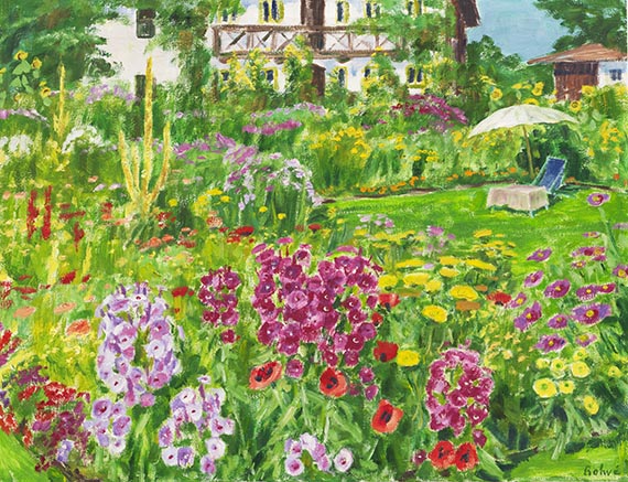 Arnold Balwé - Sommerlicher Garten