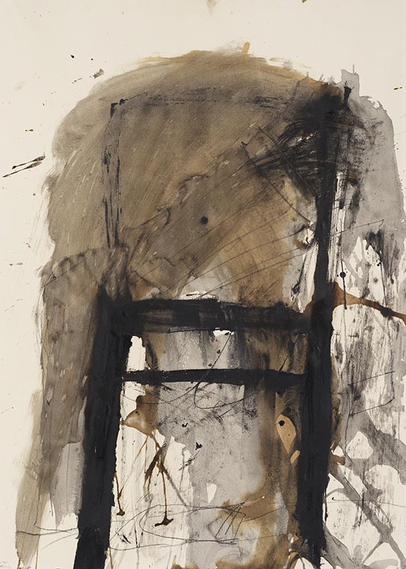 Antoni Tàpies - Chair on Paper