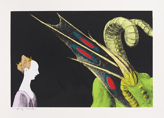 Andy Warhol - Details of Renaissance Paintings (Paolo Uccello, St. George and the Dragon, 1460) - Autre image